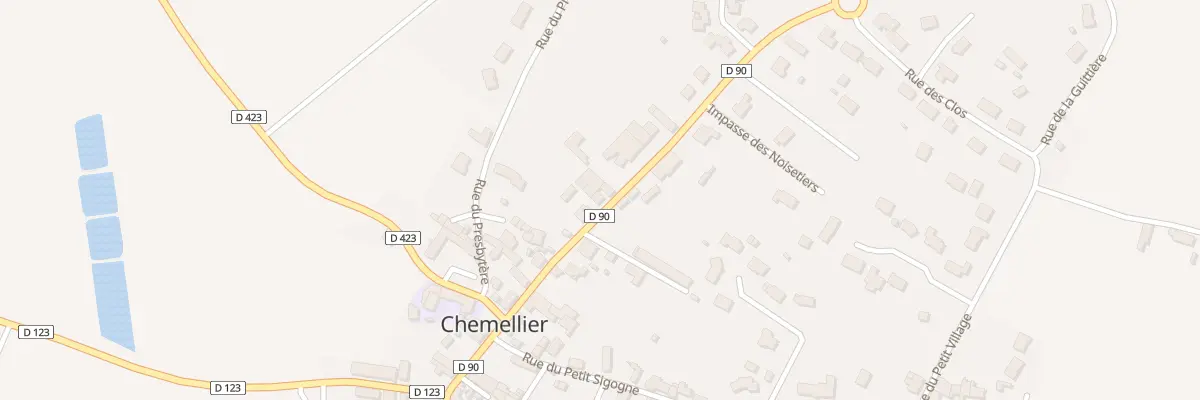Plan du 14 Rue Henri Bouriché à Brissac Loire Aubance