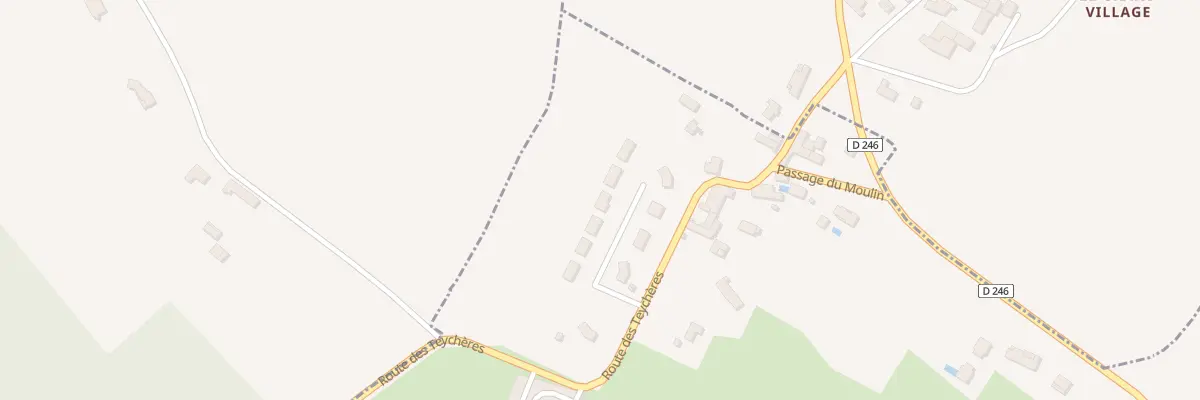 Plan du 4 Brandet à Vérac