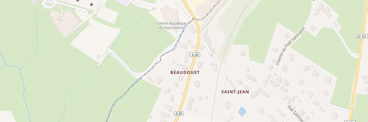 Plan du 11 Hameau de Beaudouet à Magny-le-Désert
