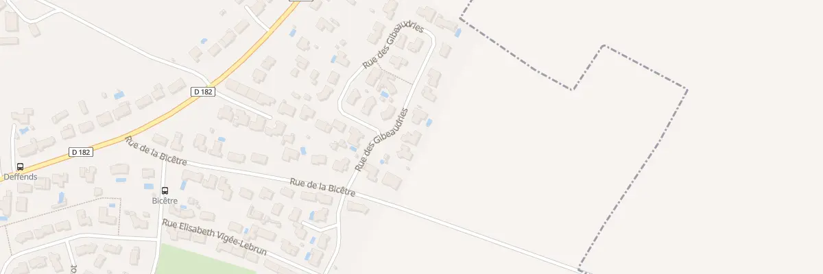 Plan du 83 Rue des Gibeaudries à Chauray