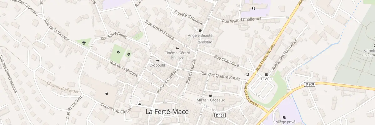 Plan du 27 Rue d’Hautvie à La Ferté Macé