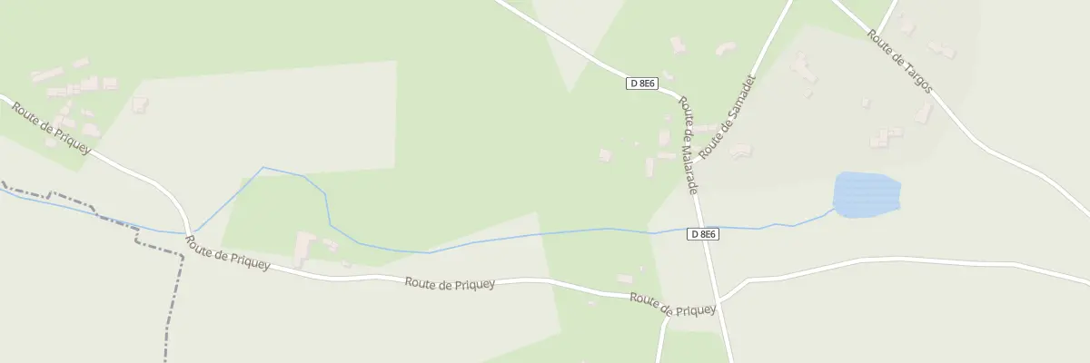 Plan du 9002 Le Haou à Noaillan
