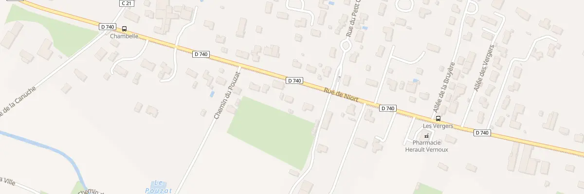 Plan du 75 Rue de Niort à Prahecq