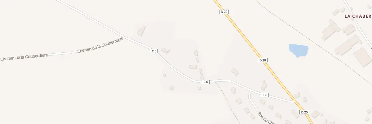 Plan du 44 La Pichonniere à Lonlay-le-Tesson