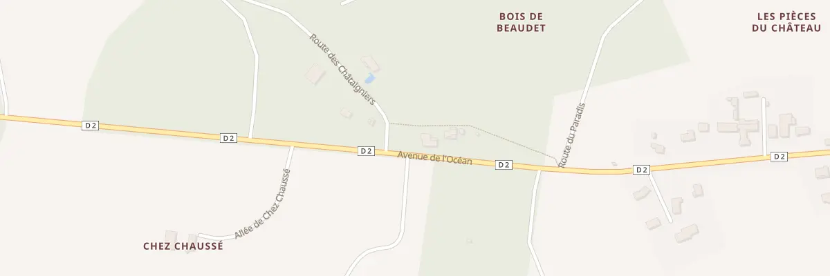 Plan du 5024 Bois de Beaudet à Meux