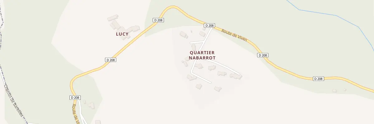 Plan du 8 Che de Nabarrot à Thèze