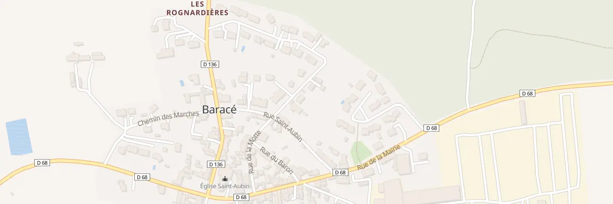 Plan du 5241 Che de la Motte à Baracé