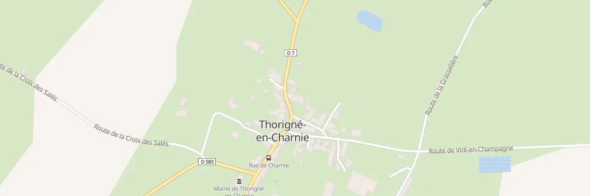 Plan du 3 Pl de l’Abbé Maillard à Thorigné-en-Charnie