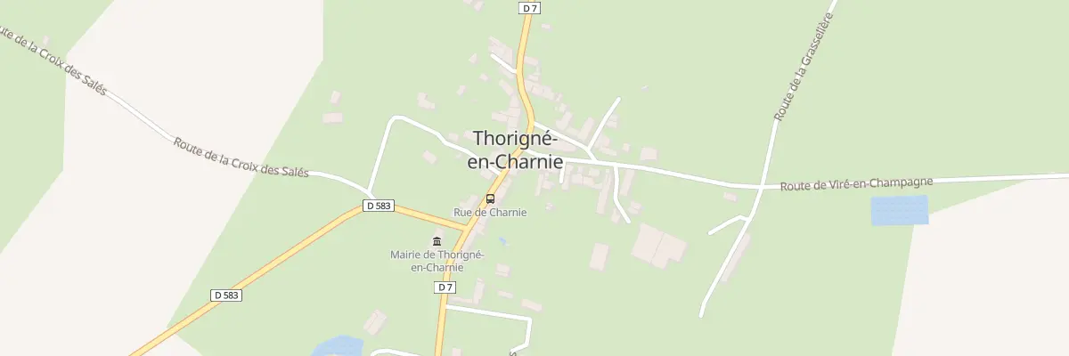 Plan du 1 Rue Perrine Dugué à Thorigné-en-Charnie