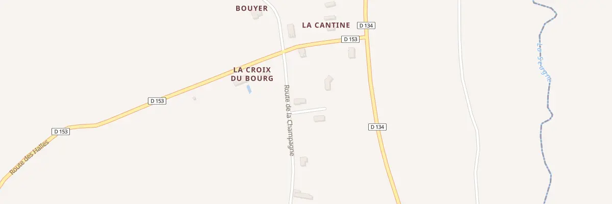 Plan du 4 Rte de la Champagne à Chaunac