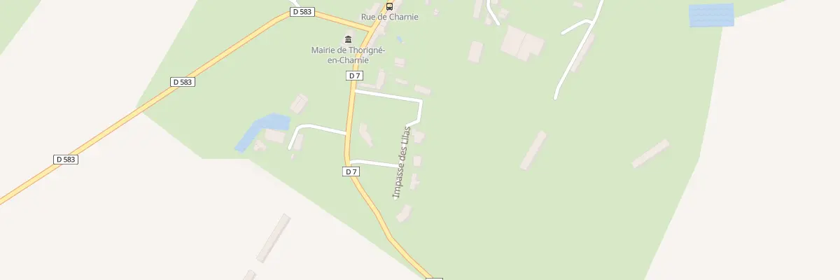 Plan du 4 Imp des Lilas à Thorigné-en-Charnie