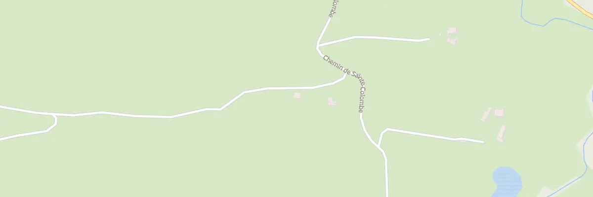 Plan du 548 Che de Sainte-Colome à Bosdarros