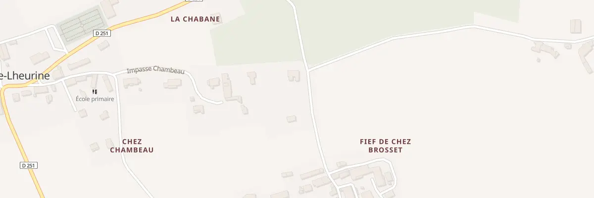 Plan du 1 Imp de Bellevue à Sainte-Lheurine