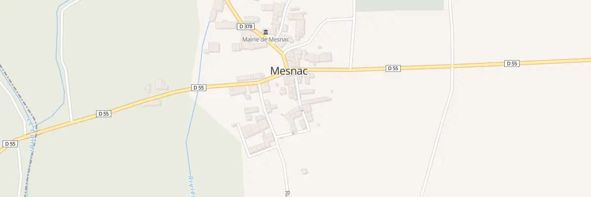 Plan du 44 Rue des Puits à Mesnac