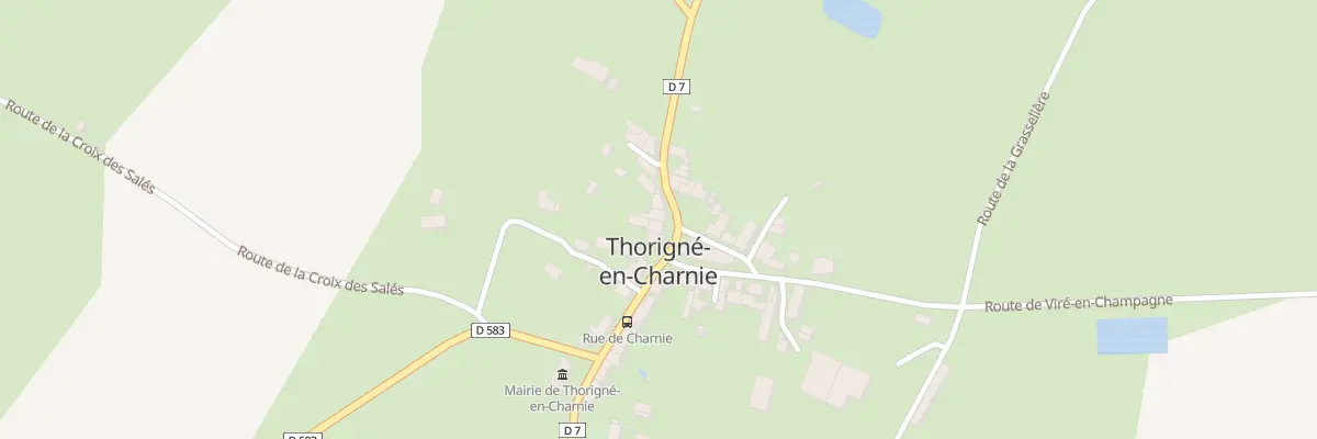 Plan du 17 Rue de la Charnie à Thorigné-en-Charnie