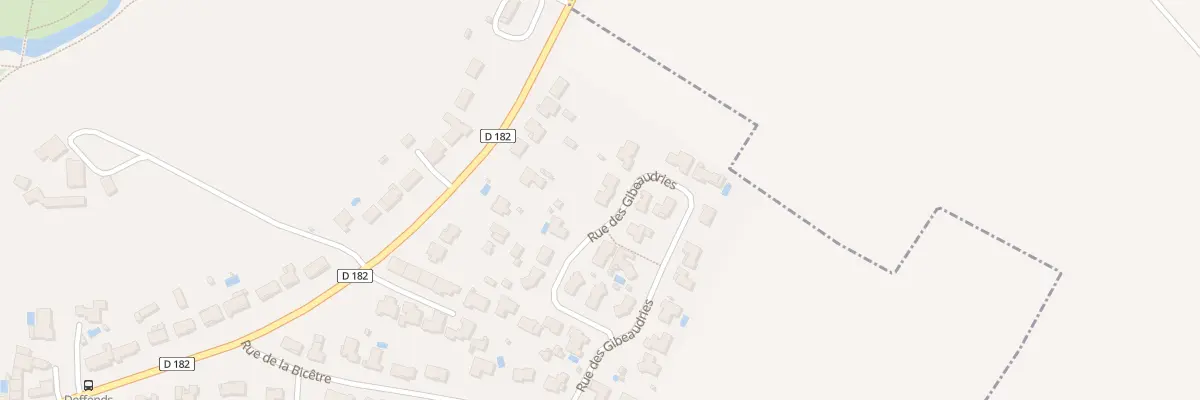 Plan du 45 Rue des Gibeaudries à Chauray