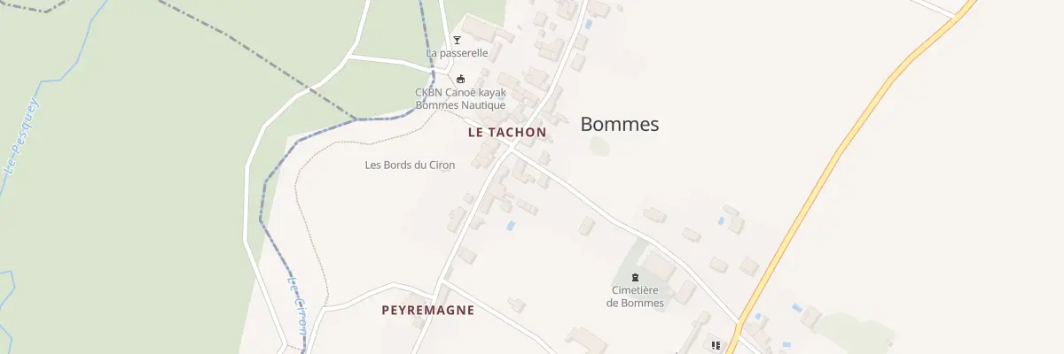 Plan du 36 Le Tachon à Bommes