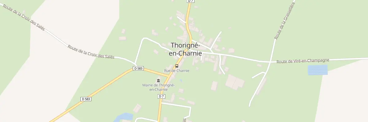 Plan du 14 Rue de la Charnie à Thorigné-en-Charnie