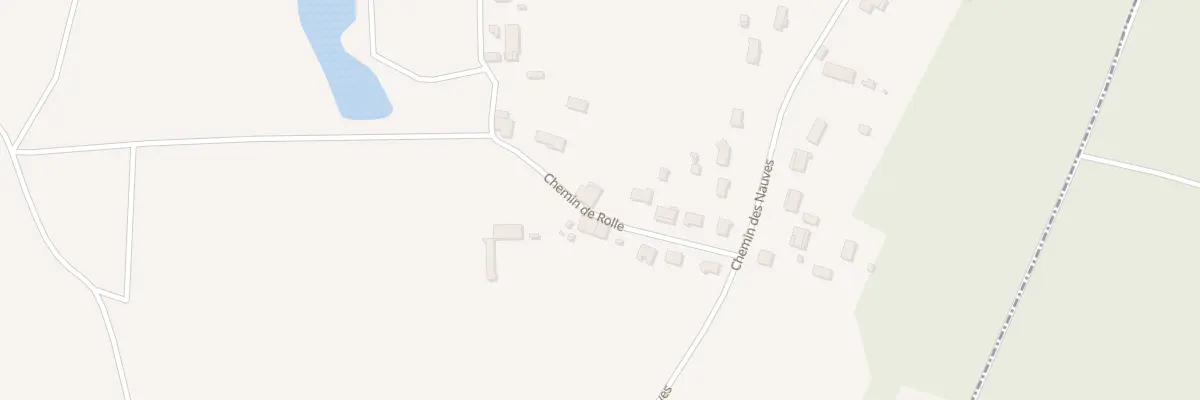 Plan du 8 Che de Rolle à Val de Virvée