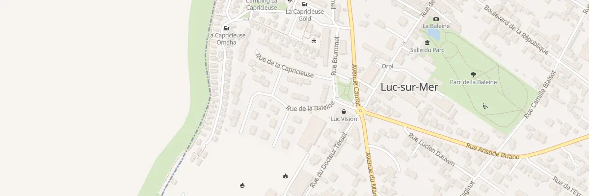 Plan du 4 Rue de la Baleine à Luc-sur-Mer