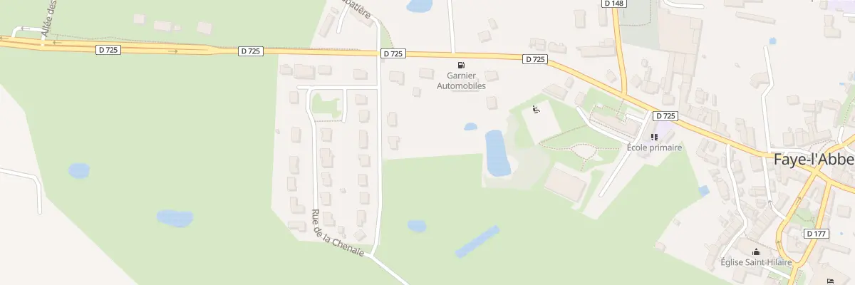 Plan du 7 Rue de la Douve Noire à Faye-l’Abbesse