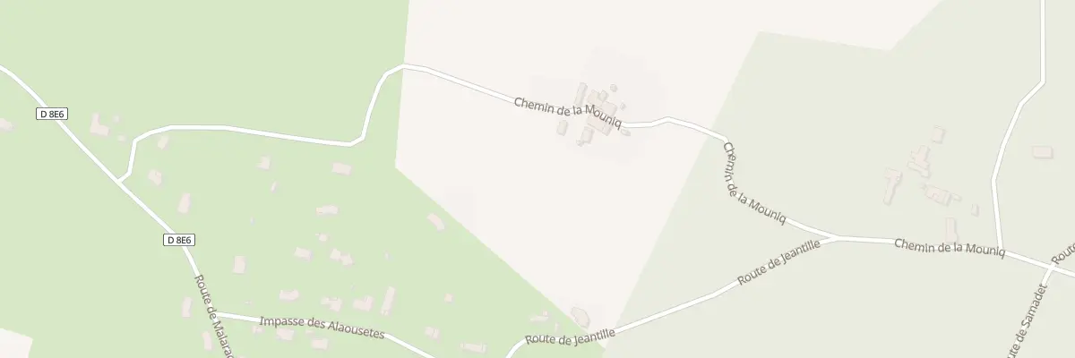 Plan du 20 Che de Mouniq à Noaillan