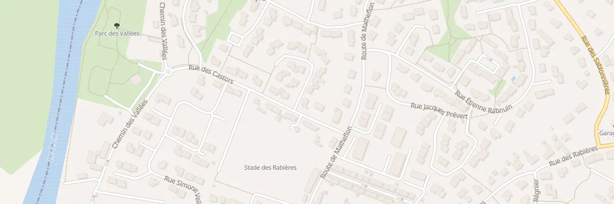 Plan du 1 Rue du 19 Mars 1962 à Seiches-sur-le-Loir