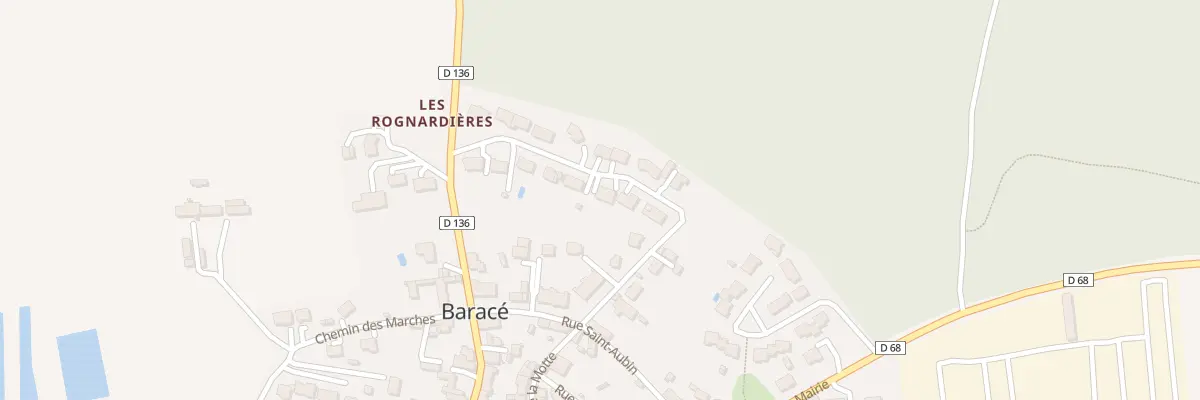 Plan du 12 Lot les Vallons du Loir à Baracé