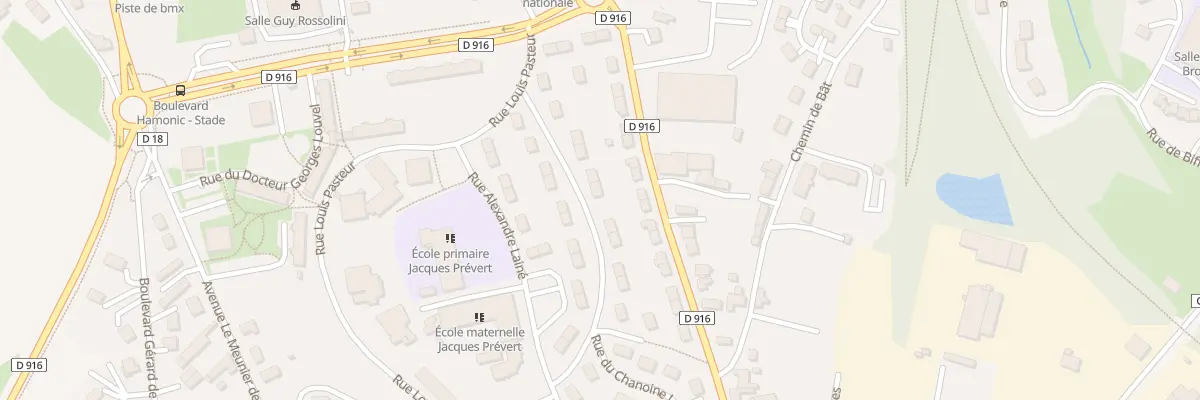 Plan du 20 Rue Jean Mermoz à La Ferté Macé