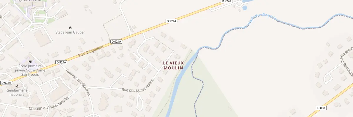 Plan du 13 Lot Les Charmilles à Briouze