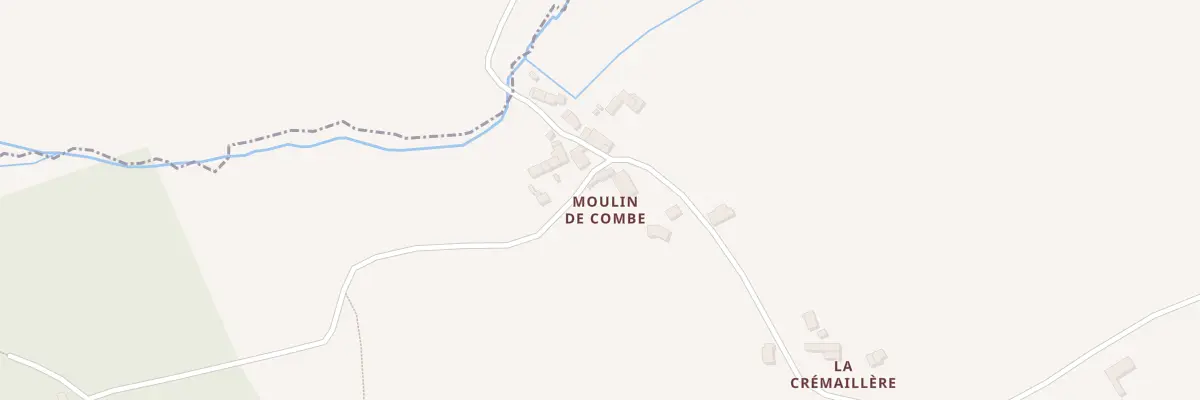 Plan du 17B Vc 11 Moulin de Combe à Chepniers