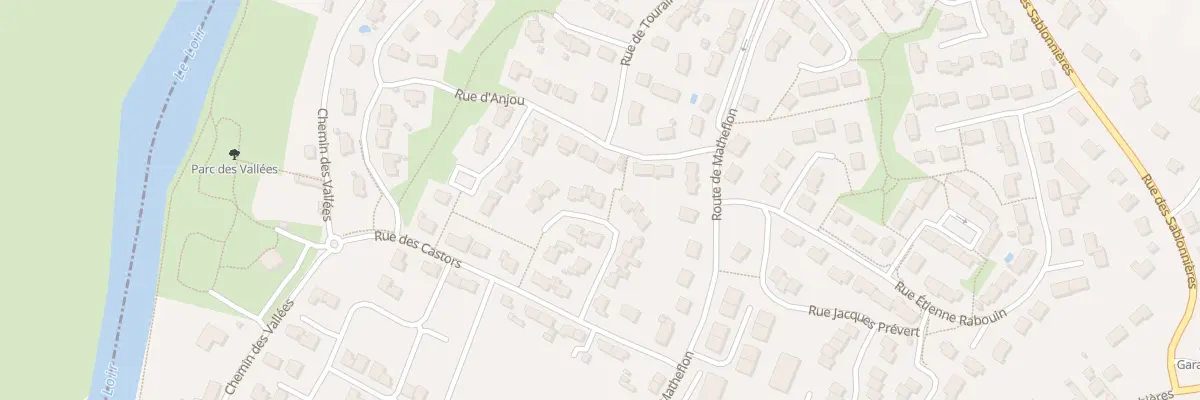 Plan du 7 Rue du 19 Mars 1962 à Seiches-sur-le-Loir