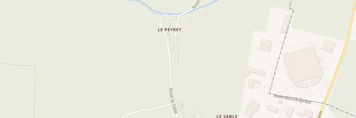 Plan du 5B Peyrey-Est à Illats