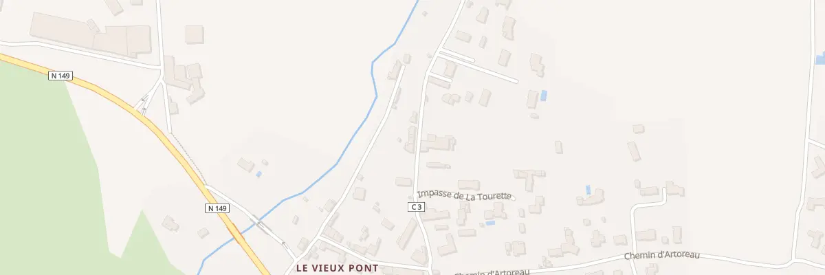Plan du 9000 Rte de la Priaudiere à Chiché
