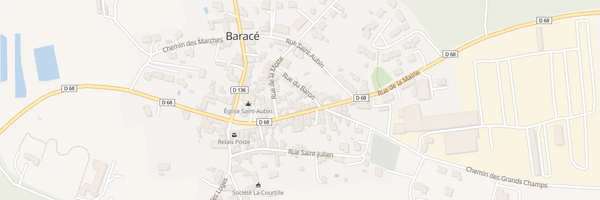 Plan du 5 Rue de la Mairie à Baracé