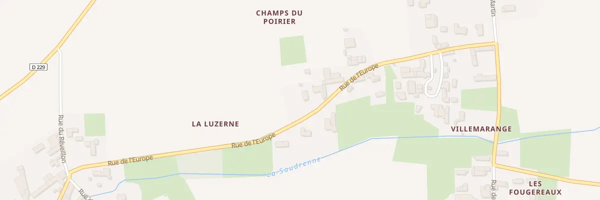 Plan du 28 Rue de l’Europe à La Brousse