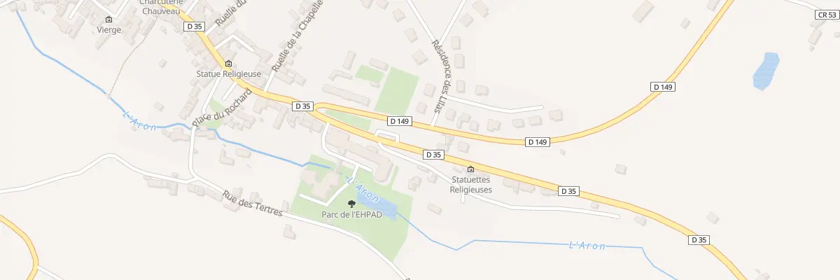 Plan du 2 Rue du Maine à Bais