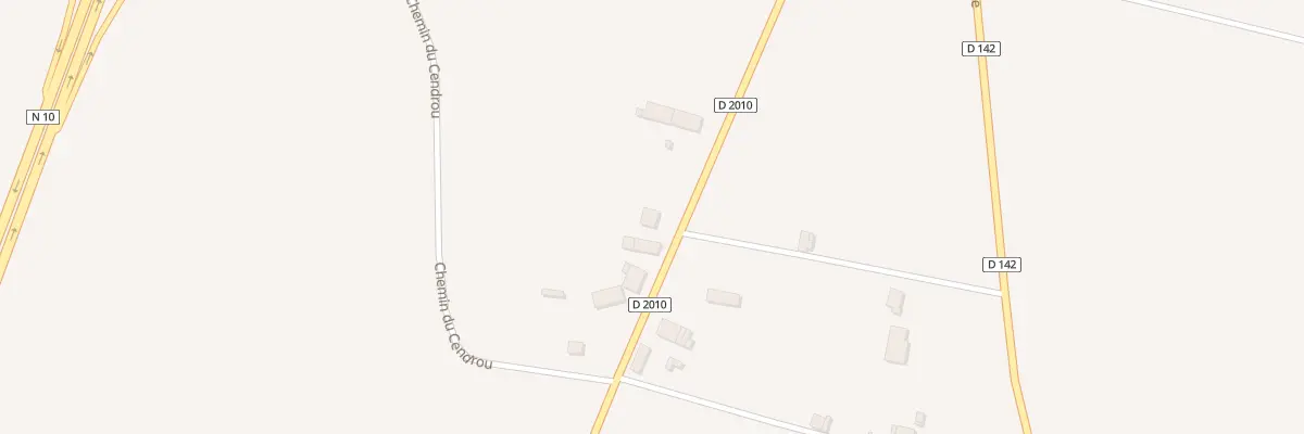 Plan du 3705 Rte de Bordeaux à Laruscade