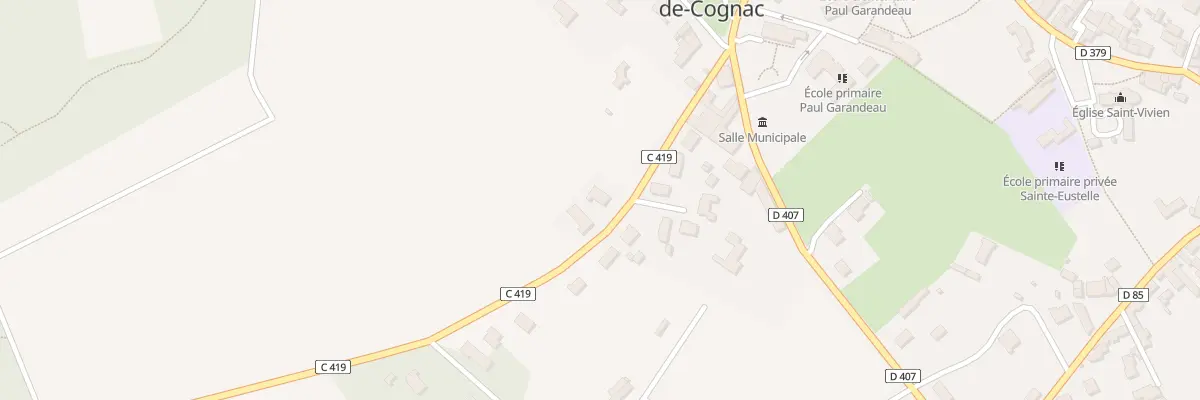 Plan du 6 Rte des Pins à Val-de-Cognac