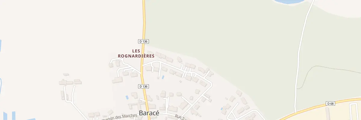 Plan du 9 Lot les Vallons du Loir à Baracé