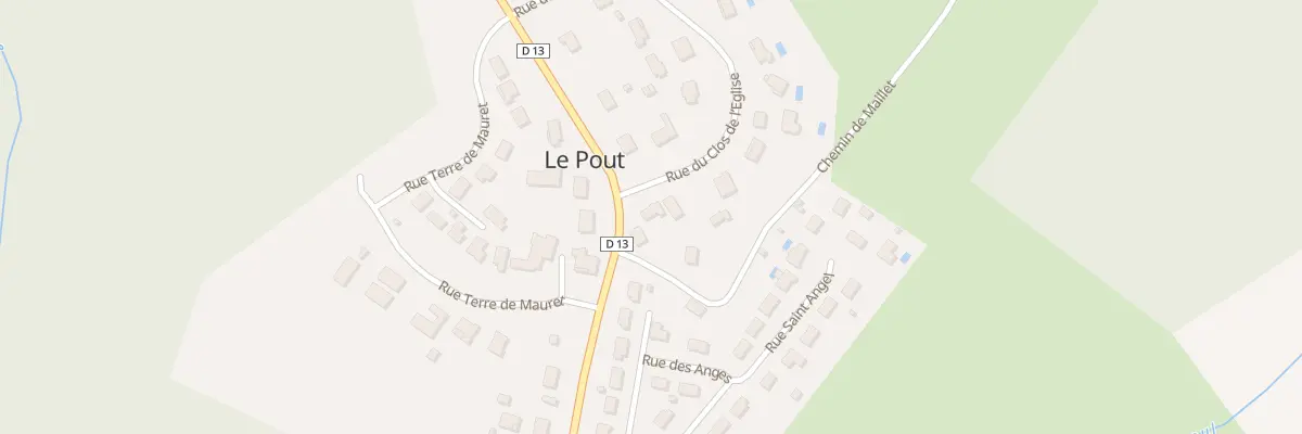 Plan du 15 Lot Le Clos de l’Eglise au Pout