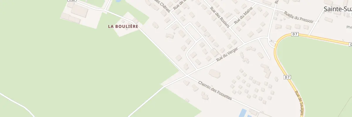 Plan du 3 Rue du Doc Kelle à Sainte-Suzanne-et-Chammes