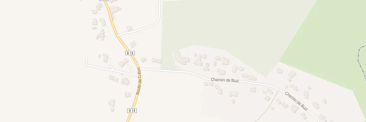 Plan du 8 Che de Buzi à Camarsac