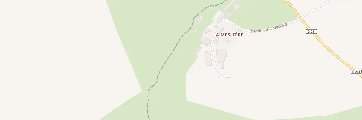 Plan du 8 Che de la Meslière à Pierrefitte-en-Cinglais
