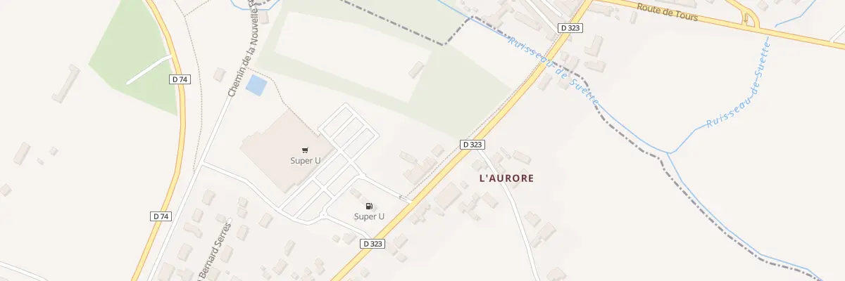 Plan du 2 L’Aurore à Corzé