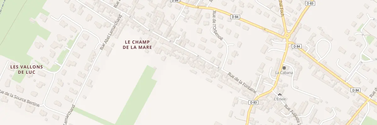 Plan du 41 Rue de la Fontaine à Luc-sur-Mer