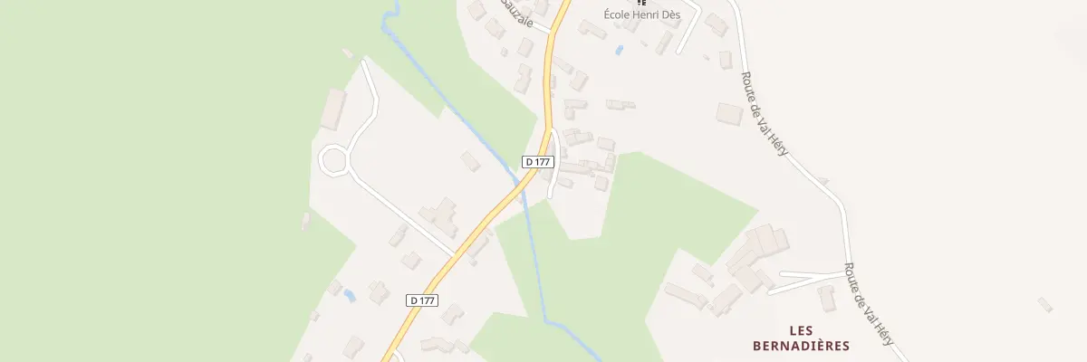 Plan du 45 Rte de Clessé à Chiché