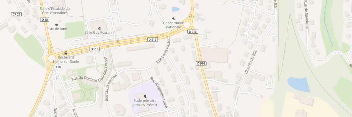 Plan du 30 Rue Jean Mermoz à La Ferté Macé