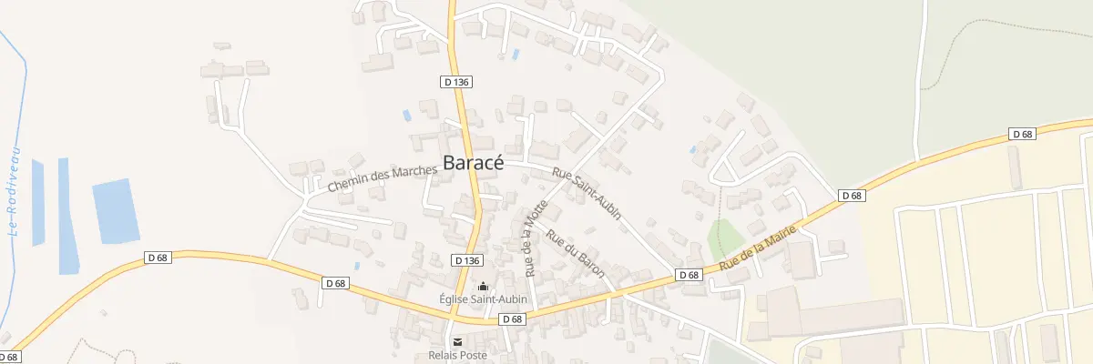 Plan du 11 Rue de la Motte à Baracé