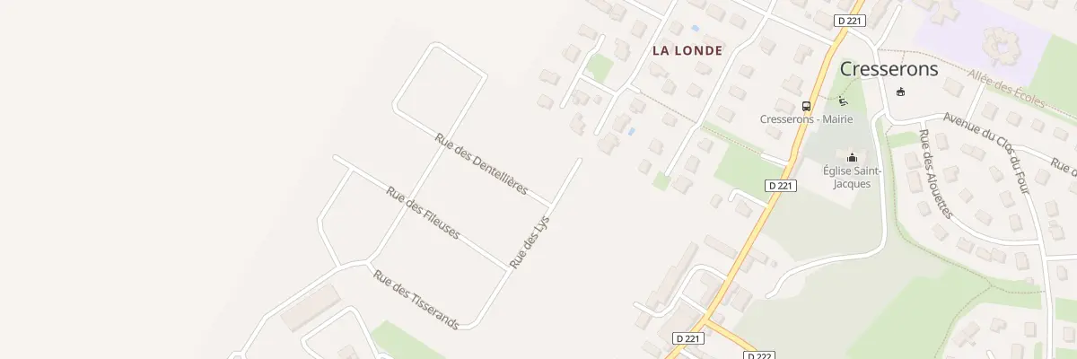 Plan du 2B Rue des Dentelières à Cresserons